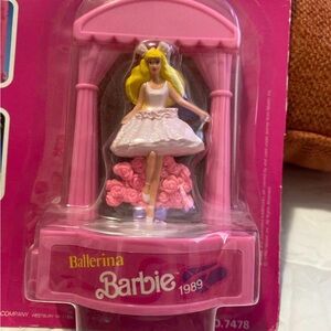 Barbie Miniature Collectible in Pink Dress
